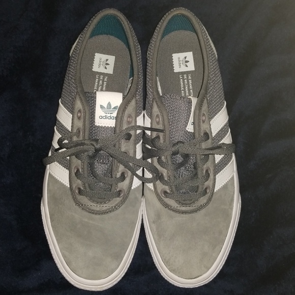 adidas Other - NWOB 8 mens adidas gray suede